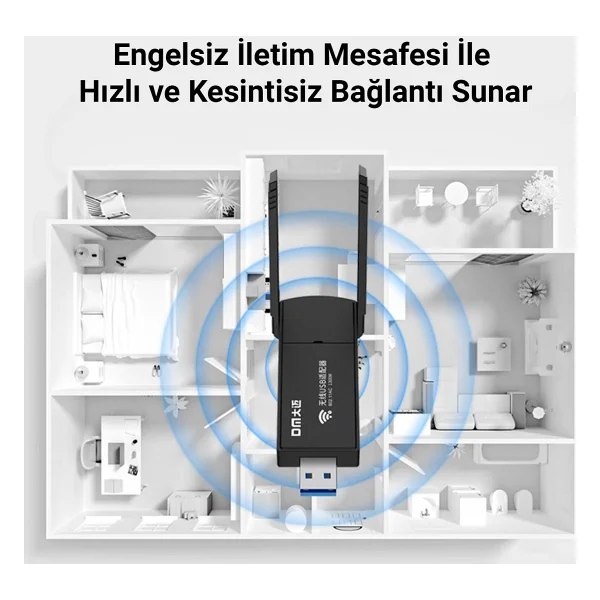 Dm Ad085 1300 Mbps Kablosuz Ağ Adaptörü - Görsel 10
