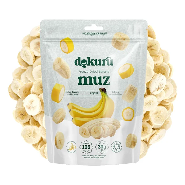 Dokuru Freeze Dried Muz 30 Gr - Görsel 6
