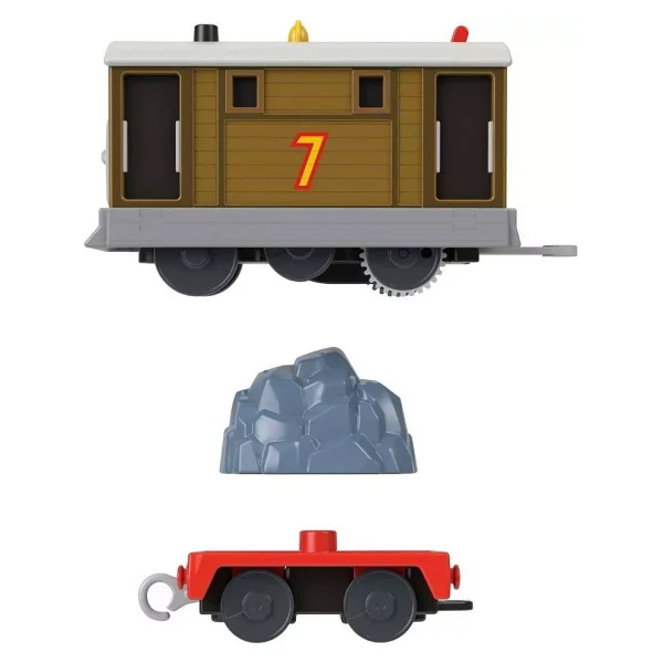 Thomas Ve Arkadaşları Motorlu Büyük Tekli Toby Tren Htn30 - Görsel 4