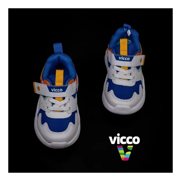 Vicco Birdy 346.B24y.127-05 Saks Mavi Bebek Spor Ayakkabı - Görsel 5