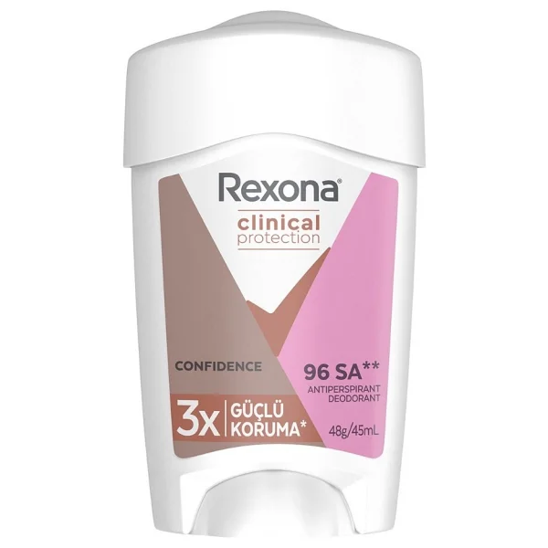 Rexona Clinical Protection Confidence 45 Ml Kadın Stick Deodorant - Görsel 8