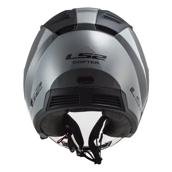 Ls2 Copter 2 Nardo Gri Açık Motor Kaskı - Görsel 5