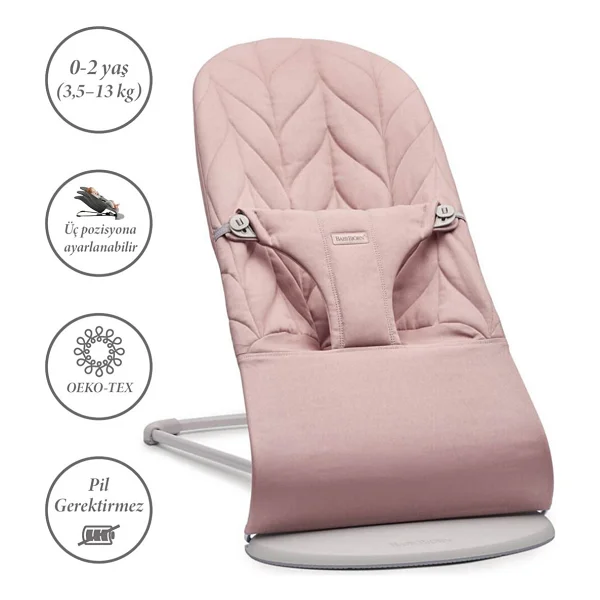 Babybjörn Bliss Petal Cotton Dusty Pink Ana Kucağı - Görsel 2