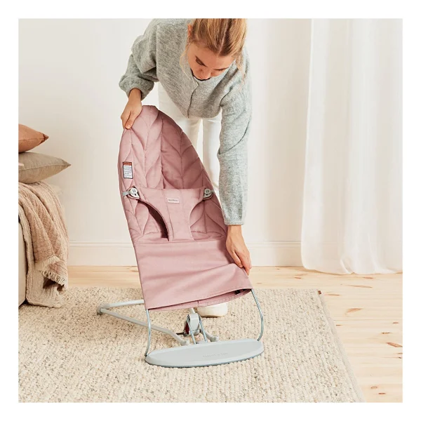 Babybjörn Bliss Petal Cotton Dusty Pink Ana Kucağı - Görsel 3