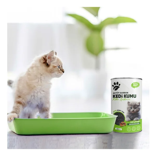 Pawcarbon Kedi Kumu Koku Giderici Aktif Karbon 310 Gr - Görsel 4