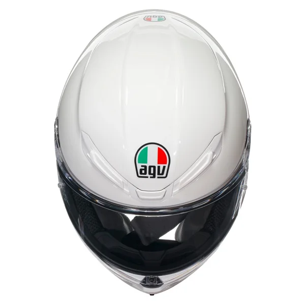 Agv K6 S Full Face Beyaz Motor Kaskı - Görsel 4