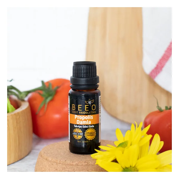 Bee'o 5 Adet Propolis Damla Paketi - 100 Ml - Görsel 3