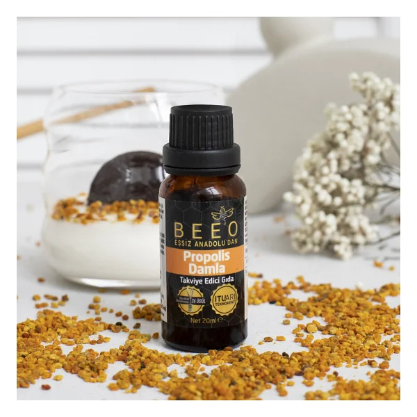 Bee'o 5 Adet Propolis Damla Paketi - 100 Ml - Görsel 4