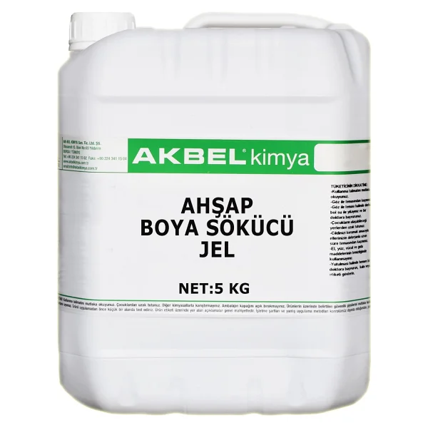 Akbel Ahşap Boya Sökücü Jel 5 Kg - Görsel 3