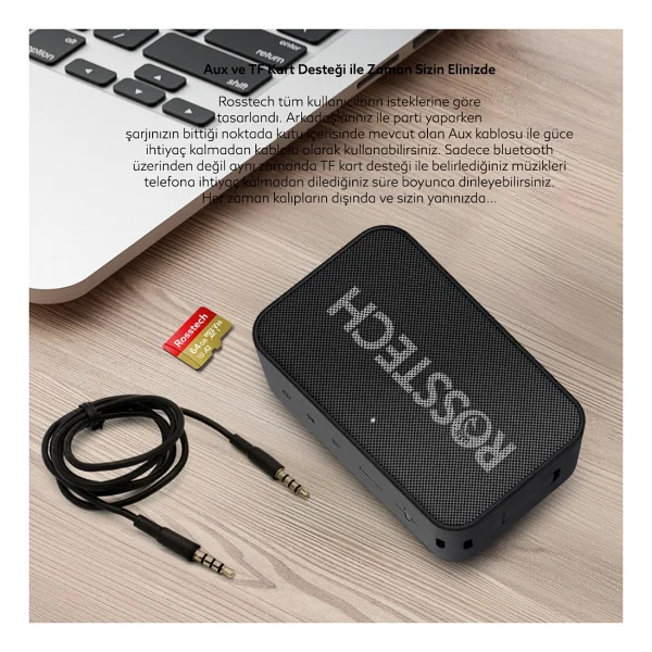 Rosstech Soundparty Speed 4 Pro Bluetooth Hoparlör - Görsel 8