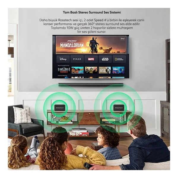 Rosstech Soundparty Speed 4 Pro Bluetooth Hoparlör - Görsel 4