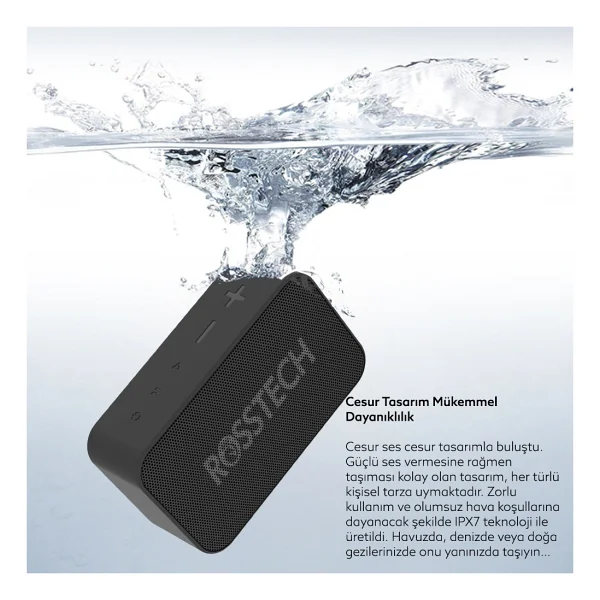 Rosstech Soundparty Speed 4 Pro Bluetooth Hoparlör - Görsel 7