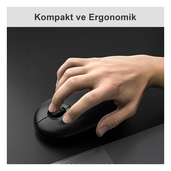 Lenovo Lecoo Ws212 Beyaz-Pembe Optik Kablosuz Mouse - Görsel 6