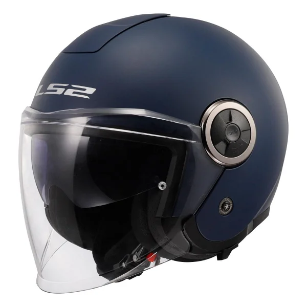 Ls2 Classy Mat Navy Mavi Açık Motor Kaskı - Görsel 5