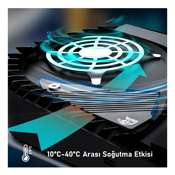 Jeyı Eagle2 PS5 M.2 Nvme SSD Magnalyum Soğutucu/Heatsink - Görsel 4