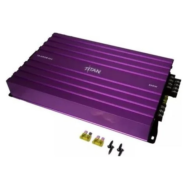 Magicvoice Titan804 4 Kanal Max 1600 Watt Oto Amfi - Oto Anfi - Görsel 4
