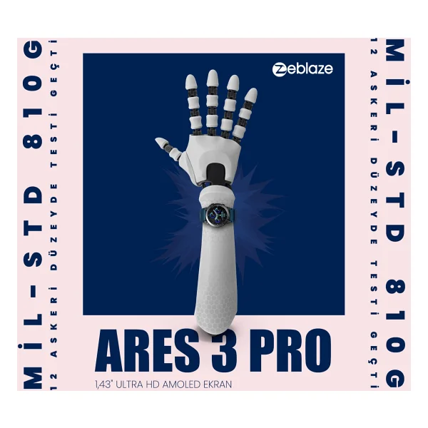 Zeblaze Ares 3 Pro Akıllı Saat - Görsel 5