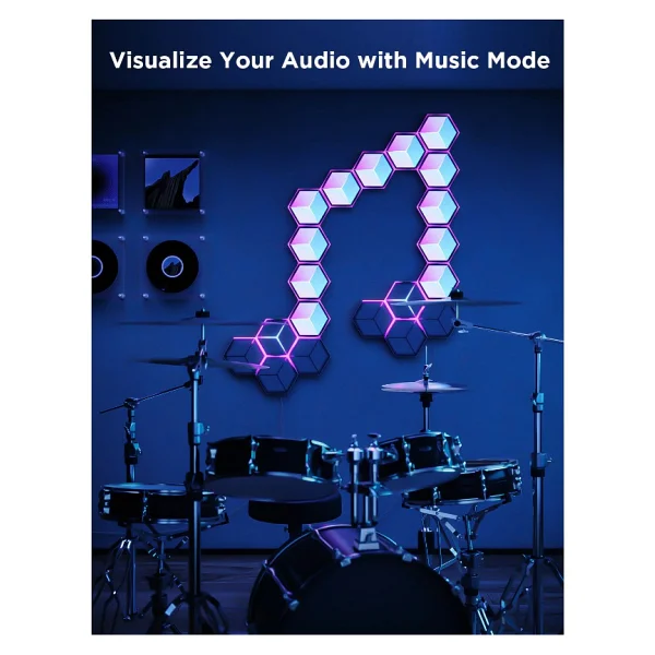 Govee Glide Hexa Ultra LED Aydınlatma - Görsel 2
