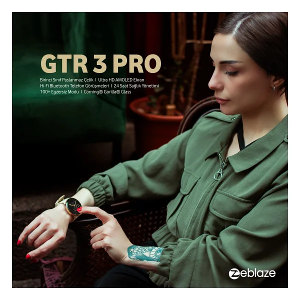 Zeblaze Gtr 3 Pro Akıllı Saat - Görsel 4
