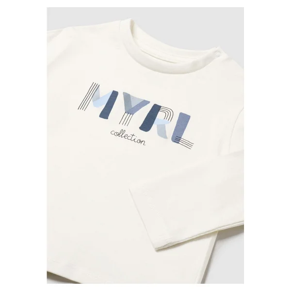 Mayoral Erkek Bebek Basic Sweatshirt - Turuncu - 1,5 Yaş - Görsel 7