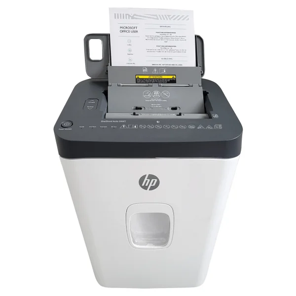 Hp Oneshred Auto 200cc 28 Lt Evrak İmha Makinesi - Görsel 3