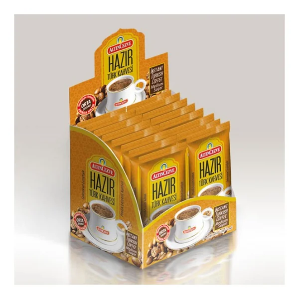 Altıncezve Hazır Türk Kahvesi Orta Şekerli (20 Adet X 9 Gr) 5li Paket - Görsel 2