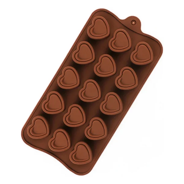 Pastry Planet Silikon Çikolata Kalıbı Algida Kalp - Görsel 3