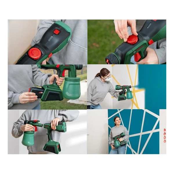 Bosch Universalspray 18v-300 Aküsüz Boya Tabancası - Görsel 4