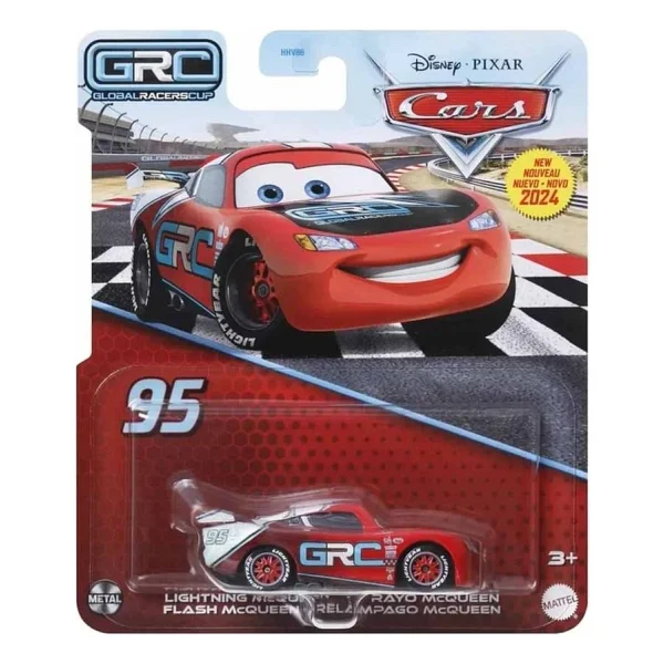 Disney Cars Flash Mcqueen Tekli Karakter Araç Dxv29-Hty00 - Görsel 3