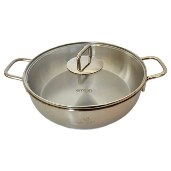 Emsan Gourmet 32 Cm Çelik Karnıyarık Tencere - Görsel 5