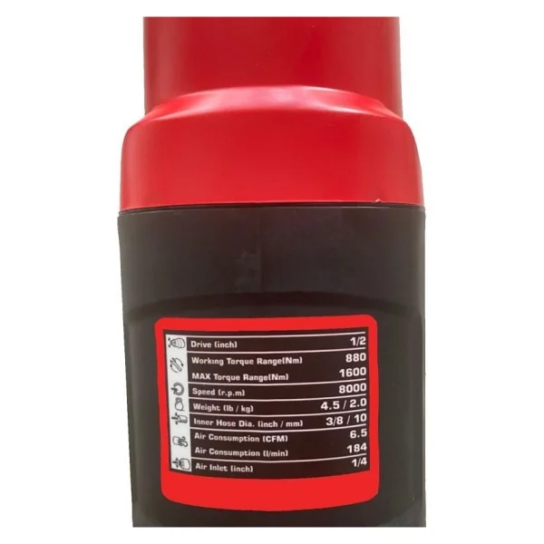 Dht D14001305 Prodht 1/2" Havalı Somun Sıkma Makinesi - Görsel 3