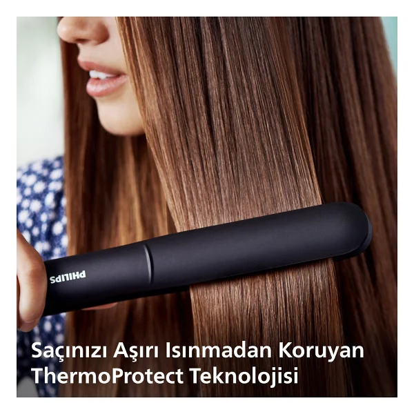 Philips Bhs375/00 Essential Thermoprotect Keratin Katkılı Seramik Saç Düzleştirici - Görsel 8