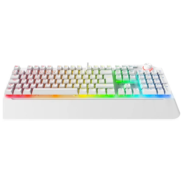 Rampage Hydra R6 Beyaz Red Switch Kablolu Mekanik Oyuncu Klavyesi - Görsel 2
