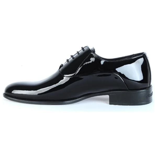 Pierre Cardin 7017 Groom Siyah Rugan Erkek Klasik Ayakkabı - Görsel 3