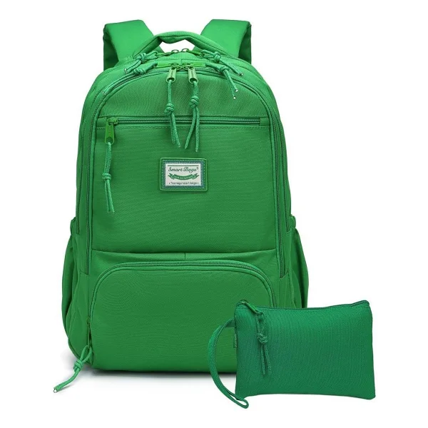 Smart Bags 3196 Yeşil Okul Çantası - Görsel 9