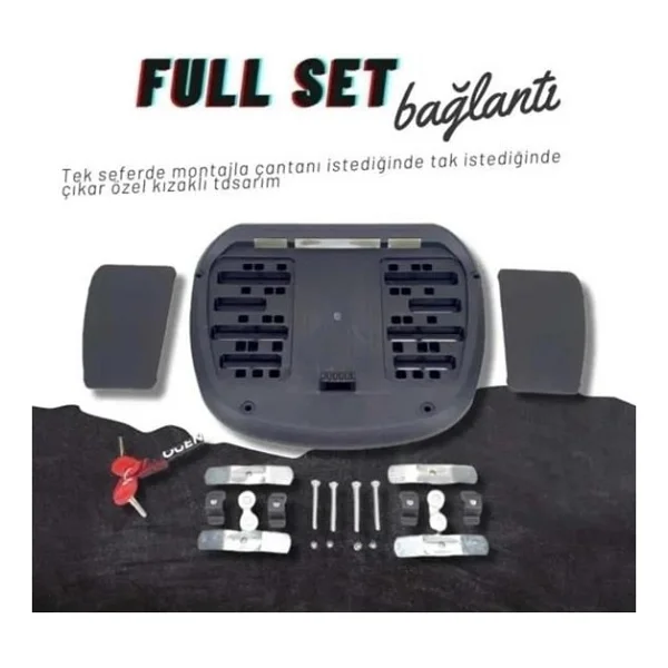 Wogen Wg52 Basic 52 Lt Motosiklet Çantası - Görsel 5