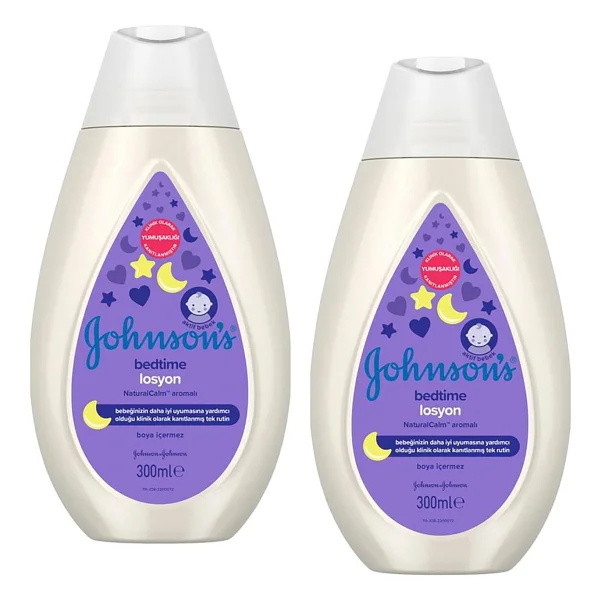 Johnson's Baby Bedtime Bebek Losyonu 300 Ml 2 Adet - Görsel 2