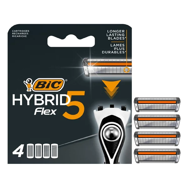 Bic Hybrid 5 Flex 4'lü Yedek Tıraş Bıçağı - Görsel 2