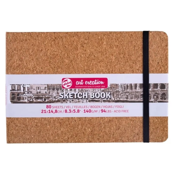 Talens Art Creation Sketchbook Sert Kapak Eskiz Defteri 140 Gr 21x14,8 Cm 80 Yp Cork - Görsel 2