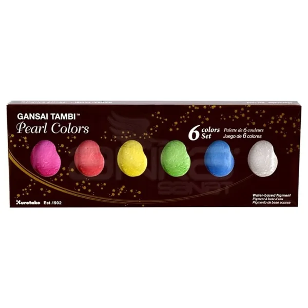 Zig Suluboya Pıgment Pearl Colors Mc20pc/6v 6 Renk - Görsel 3