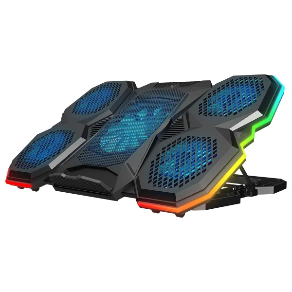 Rampage Ad-Rc14 X-Ranger RGB 5 Fanlı 9"-17" Laptop Soğutucu - Görsel 9