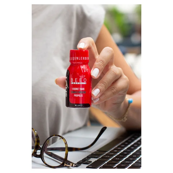 Bee'o Kudret Narı Ginseng Shot Propolis 50 Ml 12'li - Görsel 3