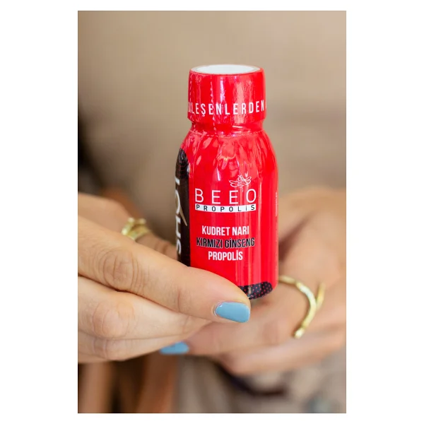 Bee'o Kudret Narı Ginseng Shot Propolis 50 Ml 12'li - Görsel 6
