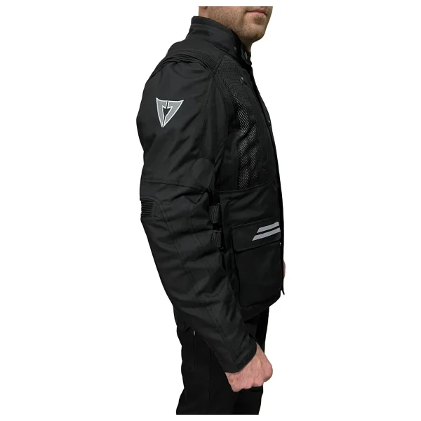 Venom Tourex Erkek Siyah 4 Mevsim Motosiklet Montu - Görsel 6