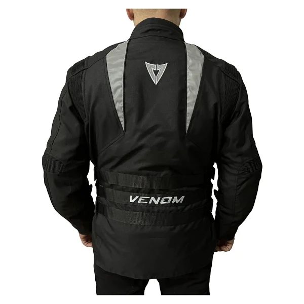 Venom Tourex Erkek Siyah 4 Mevsim Motosiklet Montu - Görsel 3