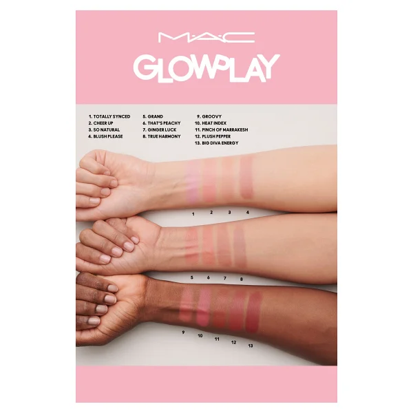 M.A.C Glow Play Yumuşak Dokulu Krem Allık - Görsel 4
