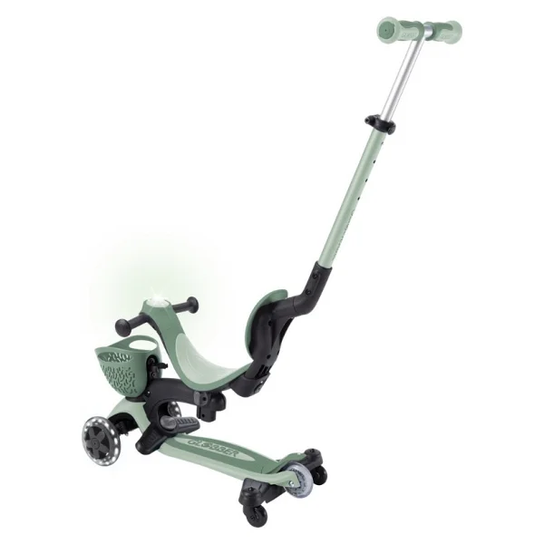 Globber Go Up Baby 360 Işıklı Yeşil 3 Tekerlekli Oturaklı Çocuk Scooter - Görsel 3