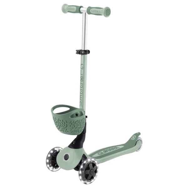 Globber Go Up Baby 360 Işıklı Yeşil 3 Tekerlekli Oturaklı Çocuk Scooter - Görsel 5