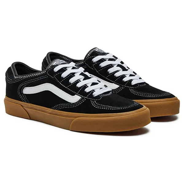 Vans Rowley Classic Vn0a4btt9x11 Siyah-Sarı Spor Ayakkabı - Görsel 2