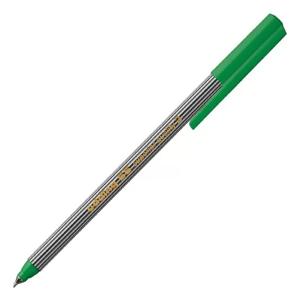 Edding 55 0.3 mm Yeşil İnce Uçlu Fineliner Keçeli Kalem - Görsel 2